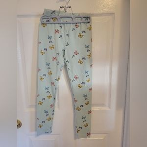 Girls Size 10 Jumping Beans Butterfly Leggings